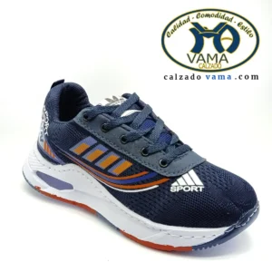 Malla azul/naranja VAMA sport