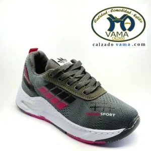 Malla gris/fucsia VAMA sport