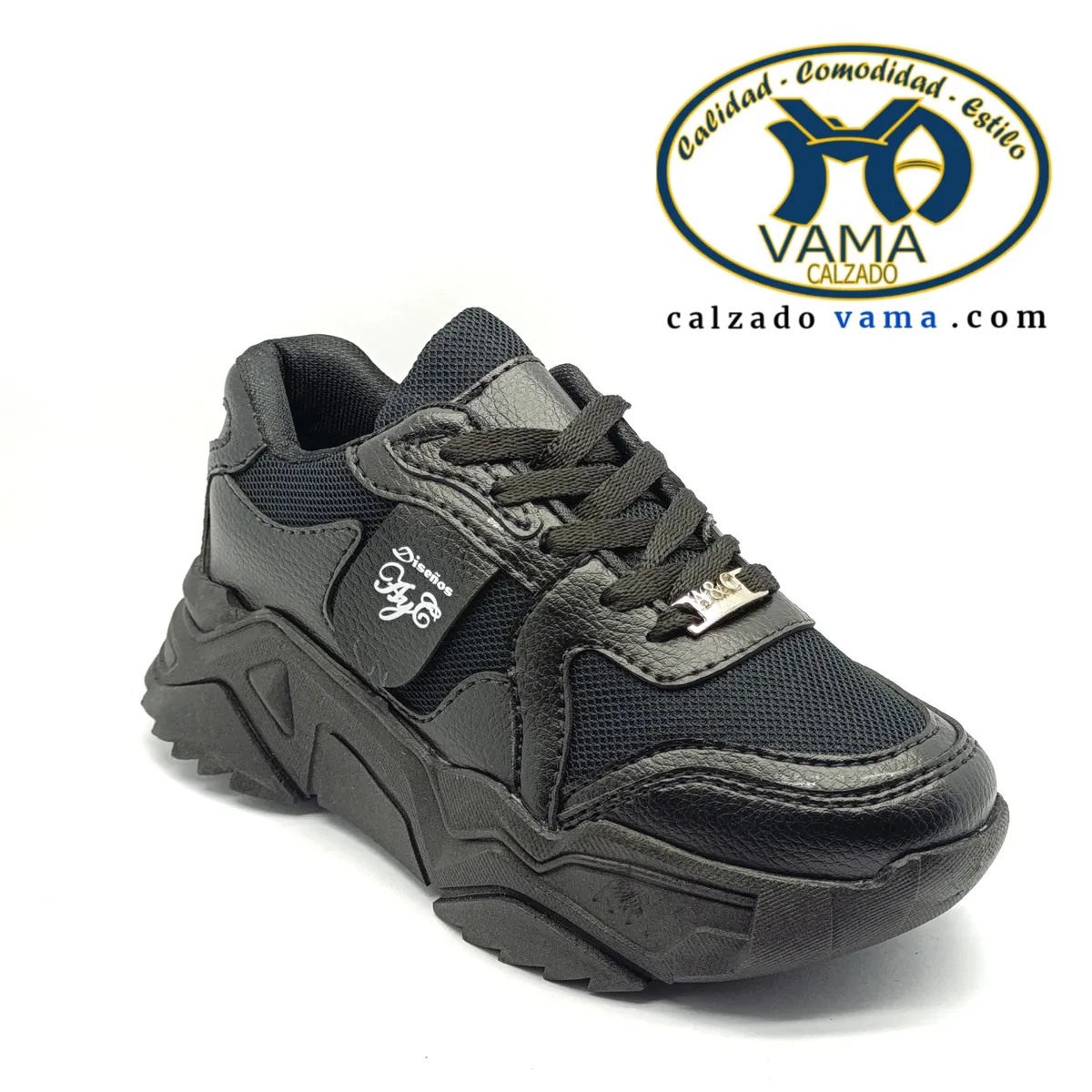 Plataforma negra suela negra tokio 2