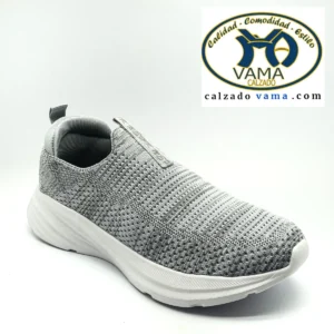 Media sin cordon gris claro suela eva